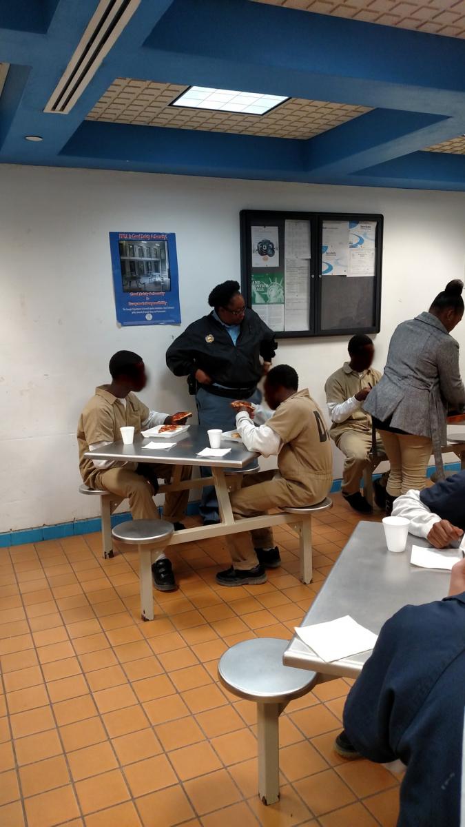 PBIS at DJJ Claxton RYDC Pizza Pop Up Department of Juvenile Justice