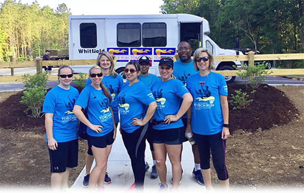 The Law Enforcement Torch Run Participants