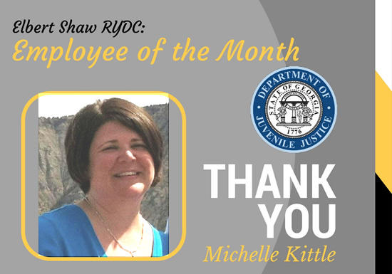 Employee of the Month Michelle Kittle