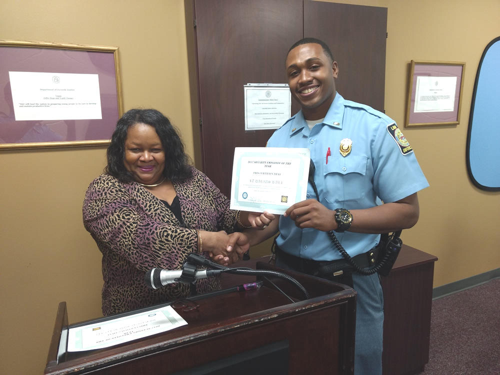 Bob Richards Rydc Employees Of The Year Department Of Juvenile Justice