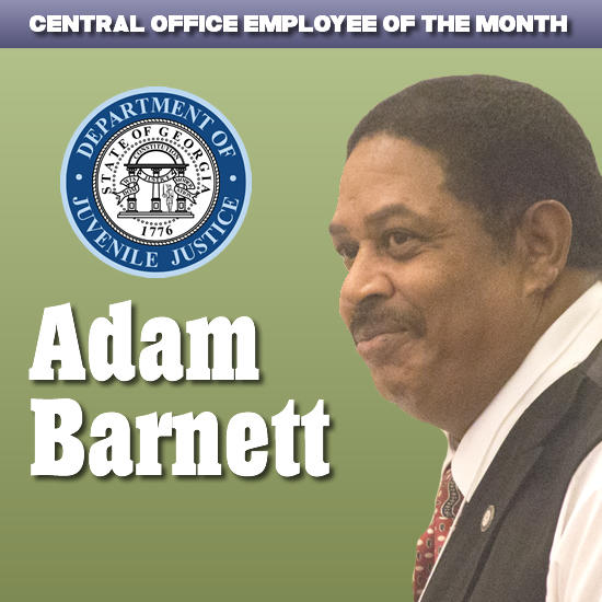Adam Barnett: Central Office Employee of the Month for January 2017