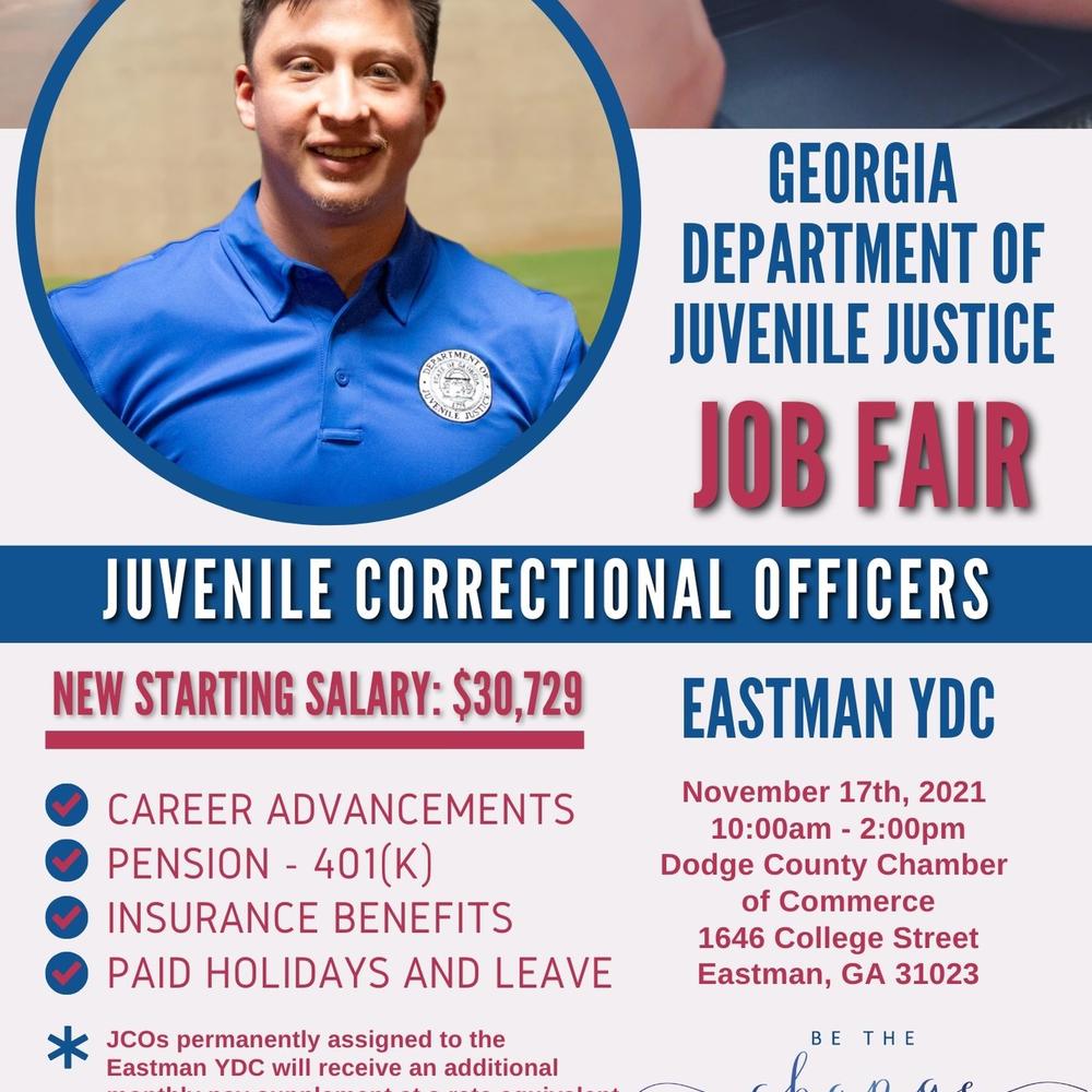 Eastman YDC Job Fair - November 17, 2021